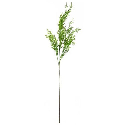 100cm Yellow Lily and Fern Display Glass Vase - plants - express.com