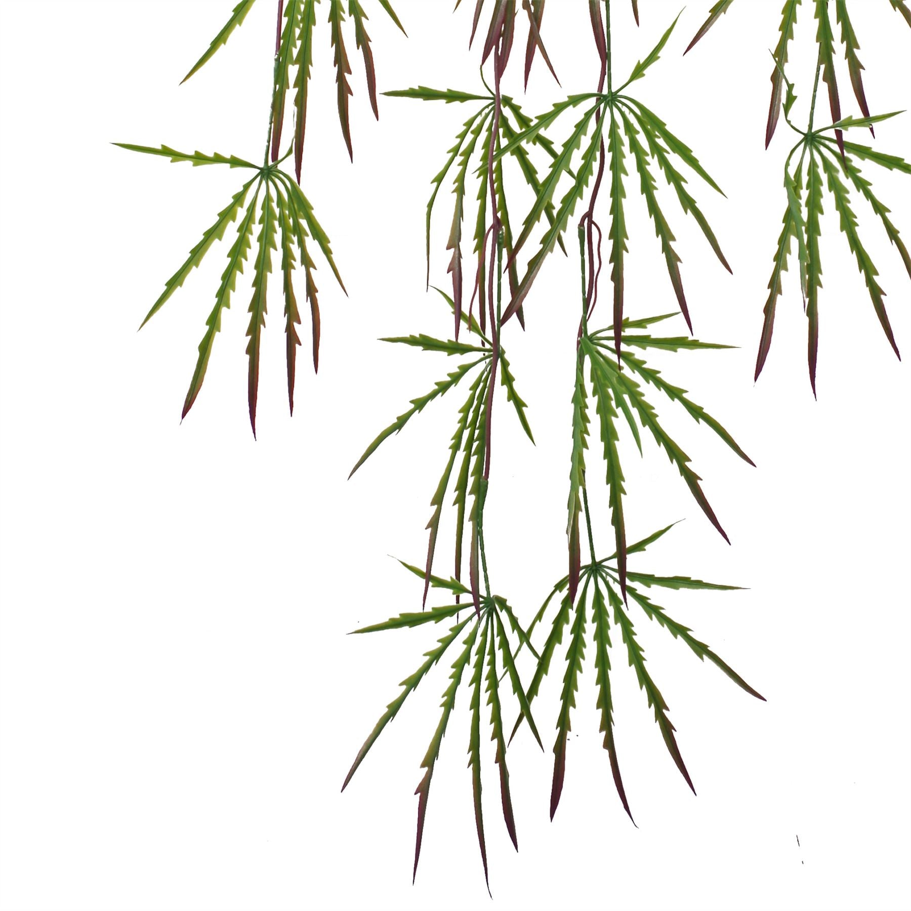 12 - Pack 100cm Lush Artificial Hanging Acer Spider Plants - Perfect for Displays! - plants - express.com