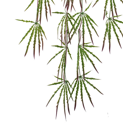 12 - Pack 100cm Lush Artificial Hanging Acer Spider Plants - Perfect for Displays! - plants - express.com