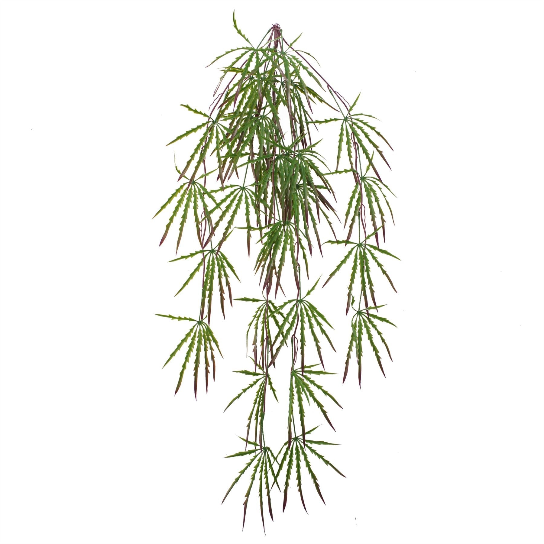 12 - Pack 100cm Lush Artificial Hanging Acer Spider Plants - Perfect for Displays! - plants - express.com