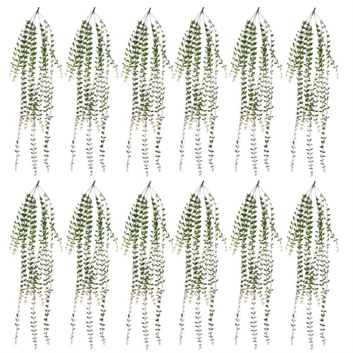 12 - Pack 120cm Realistic Artificial Hanging String of Pearls - Perfect for Displays! - plants - express.com