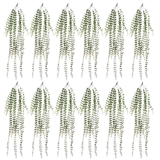 12 - Pack 120cm Realistic Artificial Hanging String of Pearls - Perfect for Displays! - plants - express.com