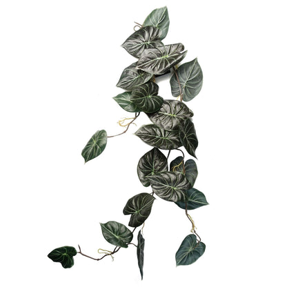 120cm Alocasia Dragon Scale Hanging Plant - Lush, Realistic Greenery! - plants - express.com