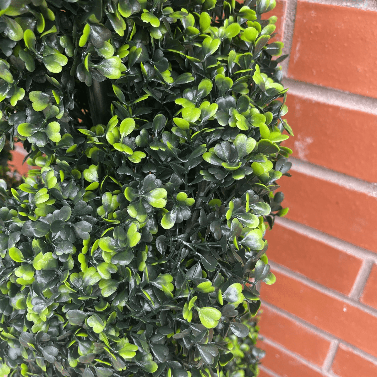 120cm Lifelike Artificial Boxwood Spiral Topiary - Timeless Elegance for Any Space - plants - express.com