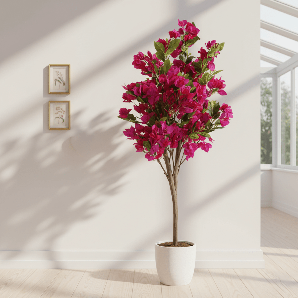 120cm Lush Pink Bougainvillea Tree - Effortless Elegance for Any Space! - plants - express.com