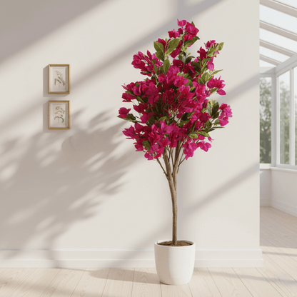 120cm Lush Pink Bougainvillea Tree - Effortless Elegance for Any Space! - plants - express.com