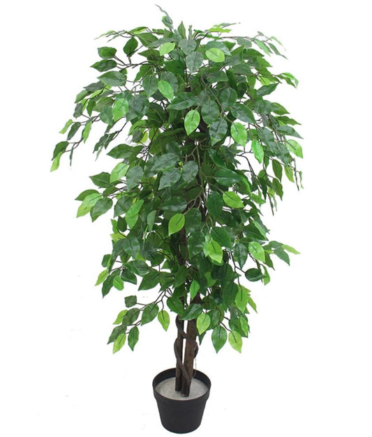 120cm Realistic Ficus Tree - Lifelike Artificial Plant for Home & Office Décor - plants - express.com