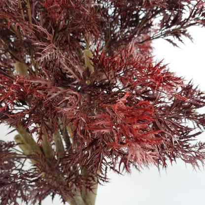 120cm Red Aralia Tree Artificial UV Resistant Outdoor - plants - express.com