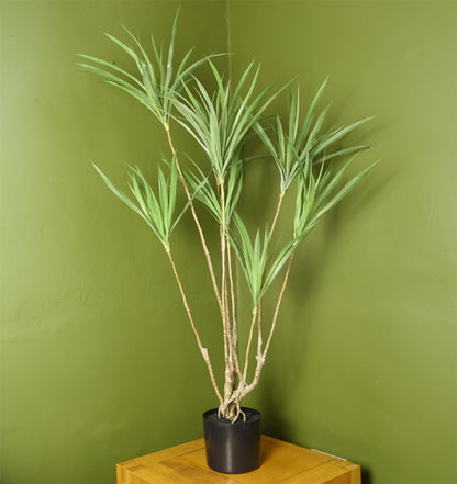 125cm Lifelike Dragon Plant Tree - Perfectly Crafted Artificial Greenery - plants - express.com