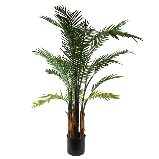 125cm UV Resistant Raphis Palm Tree - Lifelike Indoor/Outdoor Decor - plants - express.com