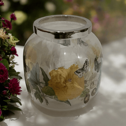13cm Glass Flower Vase — Sleek Minimalist Table Centerpiece - plants - express.com
