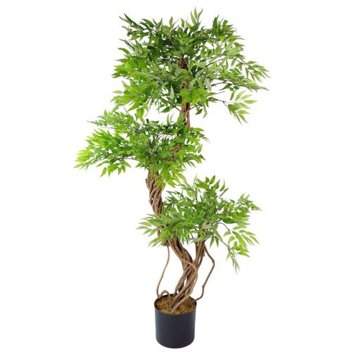 140cm Realistic Artificial Japanese Fruticosa Tree Ficus Tree - plants - express.com