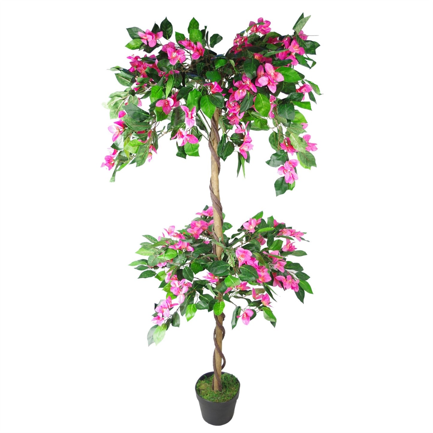 140cm XL Artificial Flowering Rhododendron Bush - Stunning Home Décor Accent - plants - express.com
