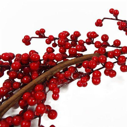 150cm Large Luxury Christmas Red Berry Floristry Garland - plants - express.com