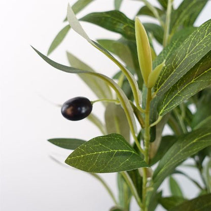 150cm Lifelike Olive Tree with Realistic Trunk - No Maintenance Required! - plants - express.com