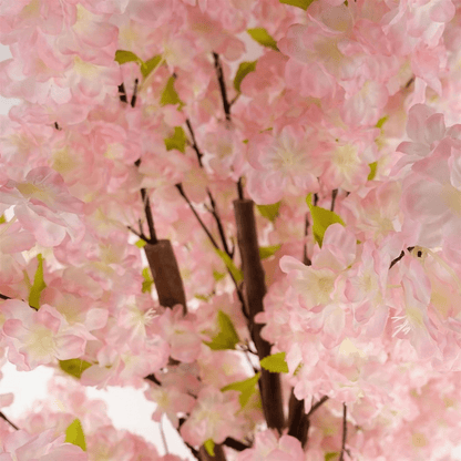150cm Luxurious Artificial Pink Blossom Tree for Elegant Home Décor - plants - express.com