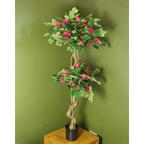 150cm Pink Japanese Artificial Silk Bougainvillea Tree - plants - express.com