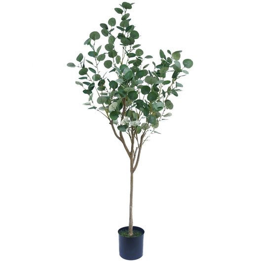 150cm Realistic Eucalyptus Tree – Stunning Home Decor, Ready to Display! - plants - express.com