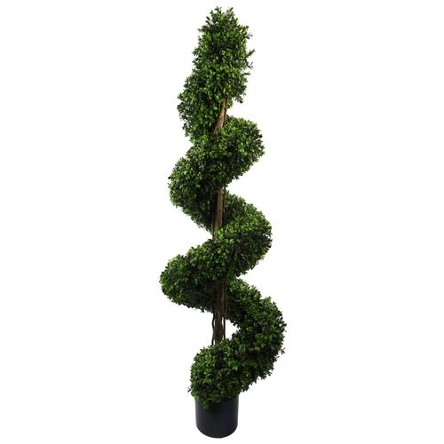 150cm Sprial Buxus Artificial Tree UV Resistant Outdoor - plants - express.com
