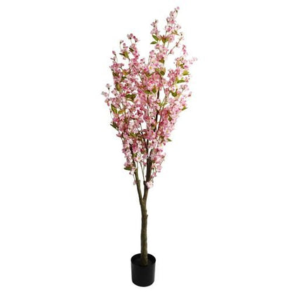 180cm Artificial Pink Cherry Tree - plants - express.com