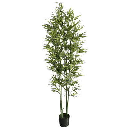180cm Natural Green Bamboo Artificial Plant – Realistic Indoor Decor - plants - express.com