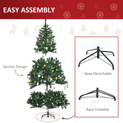1.8m 6ft Pre - Lit Artificial Christmas Tree 200 LED Tree Decorative Balls Stand - plants - express.com