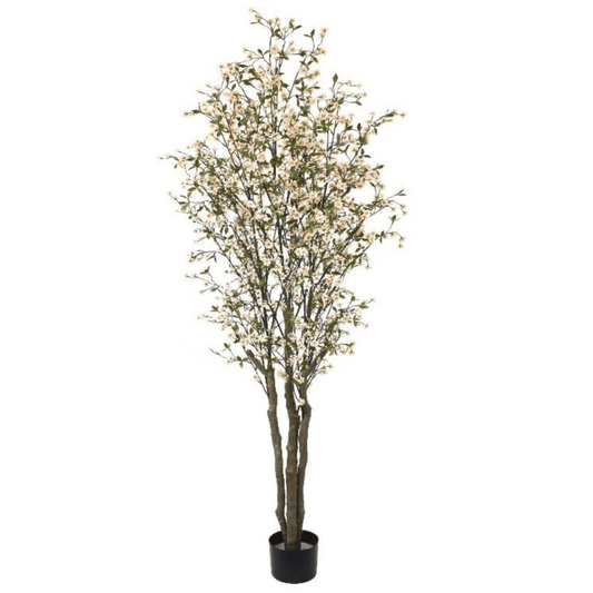 210cm Fire - Resistant Cherry Blossom Tree: 1206 Realistic Flowers Inside! - plants - express.com