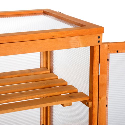 3 - Tier Wooden Cold Frame Greenhouse: Elevate Your Gardening Game! - plants - express.com