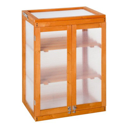 3 - Tier Wooden Cold Frame Greenhouse: Elevate Your Gardening Game! - plants - express.com