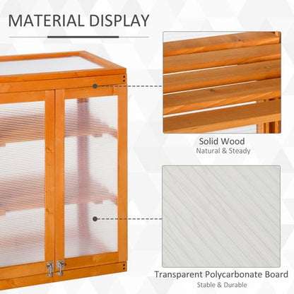 3 - Tier Wooden Cold Frame Greenhouse: Elevate Your Gardening Game! - plants - express.com