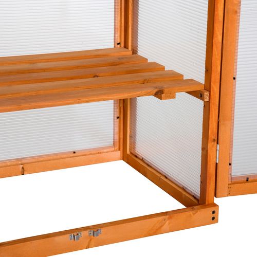 3 - Tier Wooden Cold Frame Greenhouse: Elevate Your Gardening Game! - plants - express.com