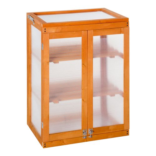 3 - Tier Wooden Cold Frame Greenhouse: Elevate Your Gardening Game! - plants - express.com
