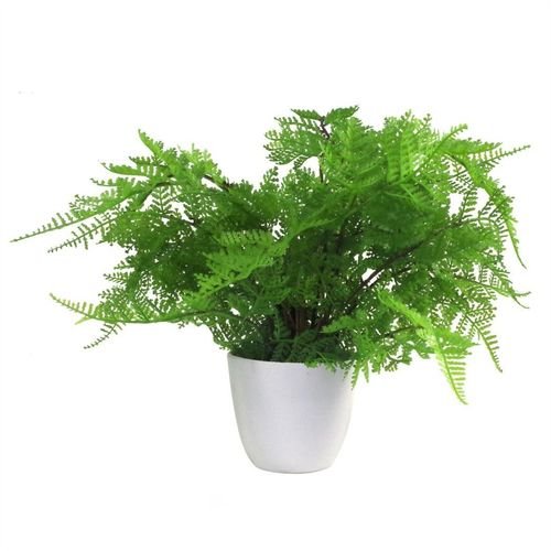 30cm Artificial Potted Lady Fern (Athyrium Filix - Femina) - plants - express.com