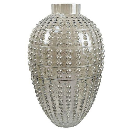 35cm Smoke Grey Bubble Vase - plants - express.com