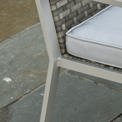 4 - Piece Outdoor Garden Rattan Seating Furniture Set Grey - plants - express.com
