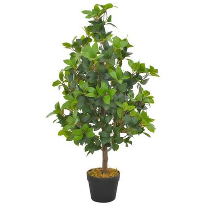 40cm Life - Like Laurel Tree in Pot - Lush Green Artificial Plant Décor - plants - express.com