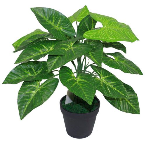 45cm Realistic Leaf Design Artificial Plant in Pot - Perfect Home Decor! - plants - express.com
