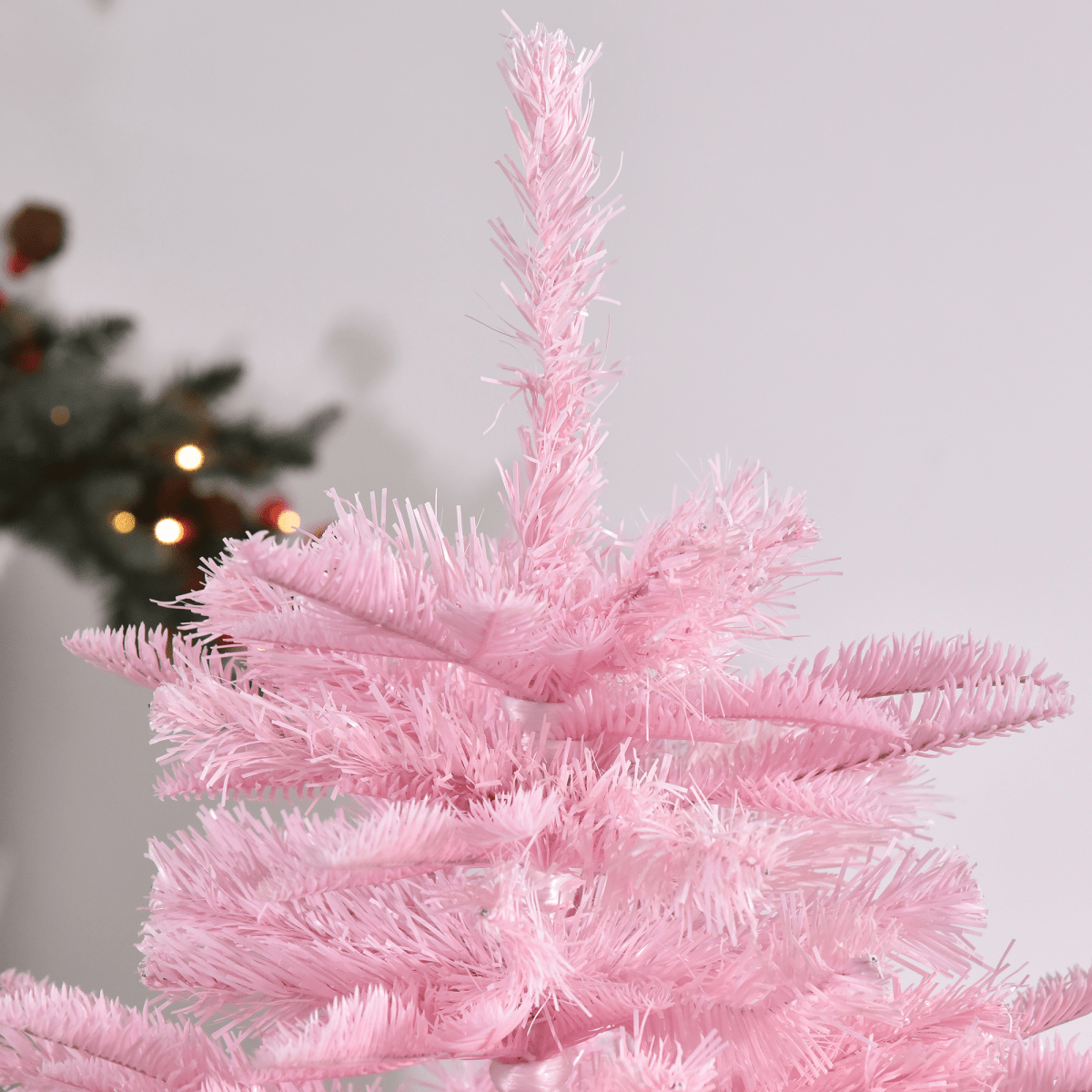 4FT Artificial Christmas Tree Holiday Xmas Automatic Open for Home Party Pink - plants - express.com