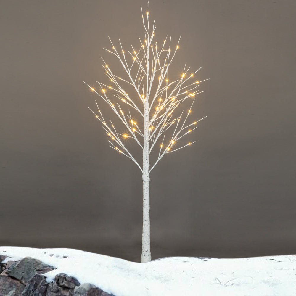4FT Snowflake Christmas Tree with 48 LED Lamp - plants - express.com