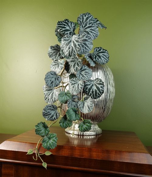 50cm Realistic Trailing Begonia Plant - Lifelike Cascading Foliage - plants - express.com