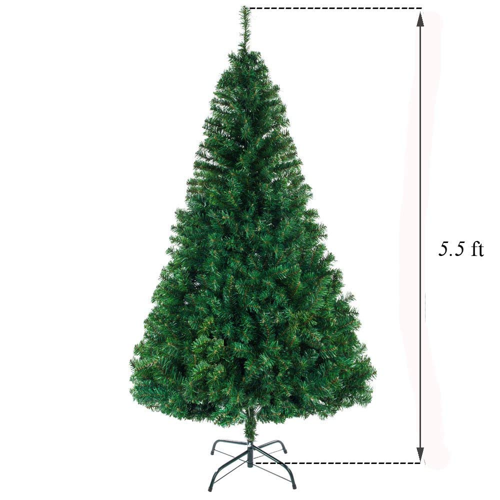5.5ft 850 Branch Christmas Tree - plants - express.com