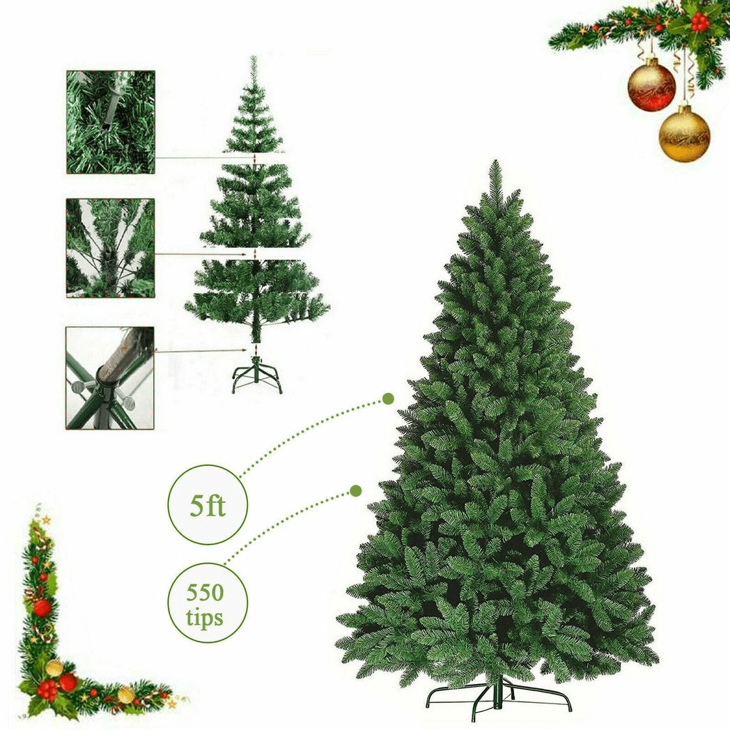 5FT GREEN ARTIFICIAL Christmas Tree Colorado 150cm - plants - express.com