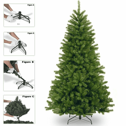 5FT GREEN ARTIFICIAL Christmas Tree Colorado 150cm - plants - express.com