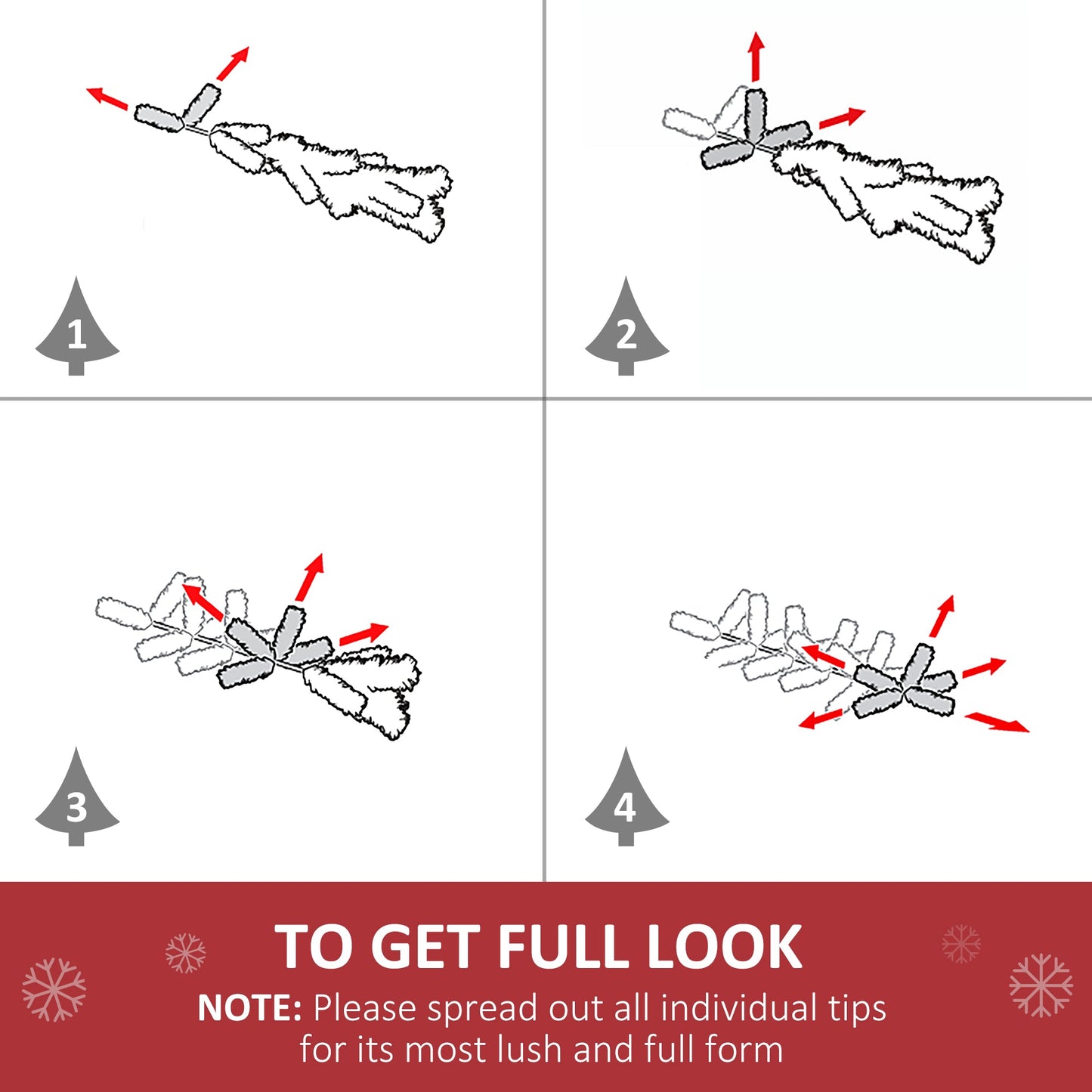 5ft Prelit Artificial Christmas Tree with Multi - Coloured Fiber LED Light Green - plants - express.com