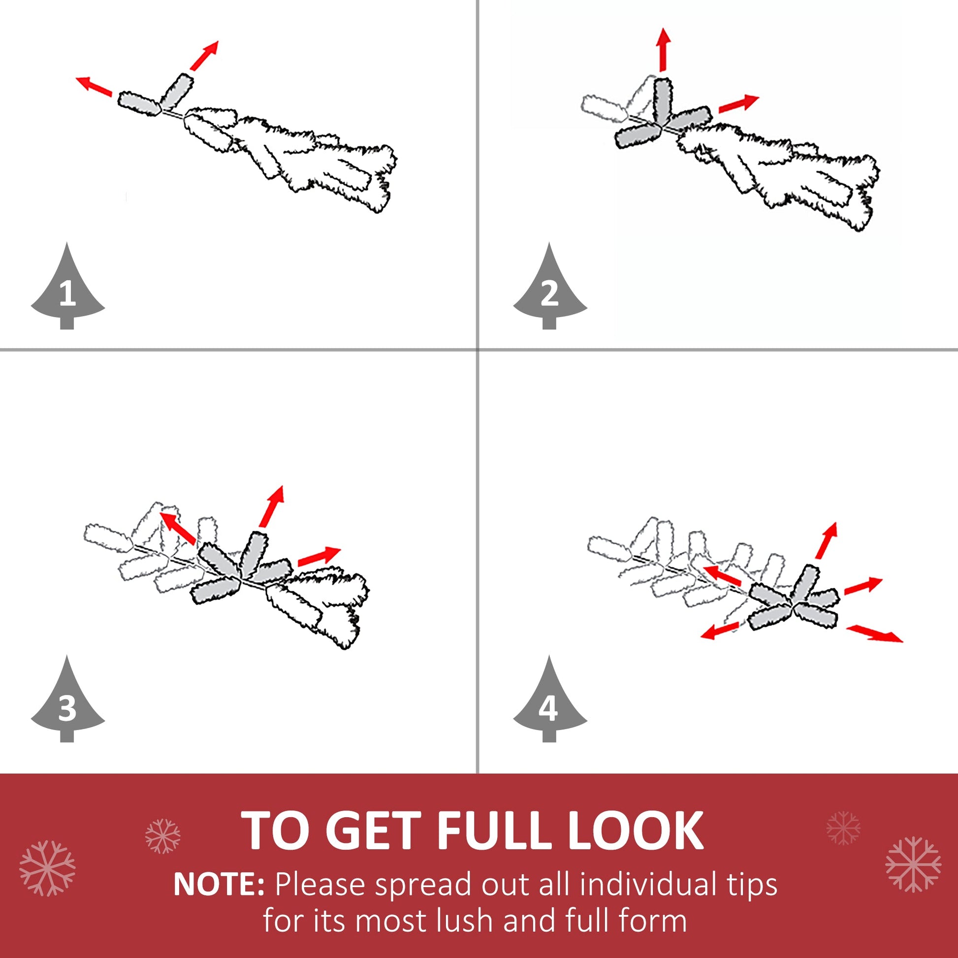 5ft Prelit Artificial Christmas Tree with Multi - Coloured Fiber LED Light Green - plants - express.com