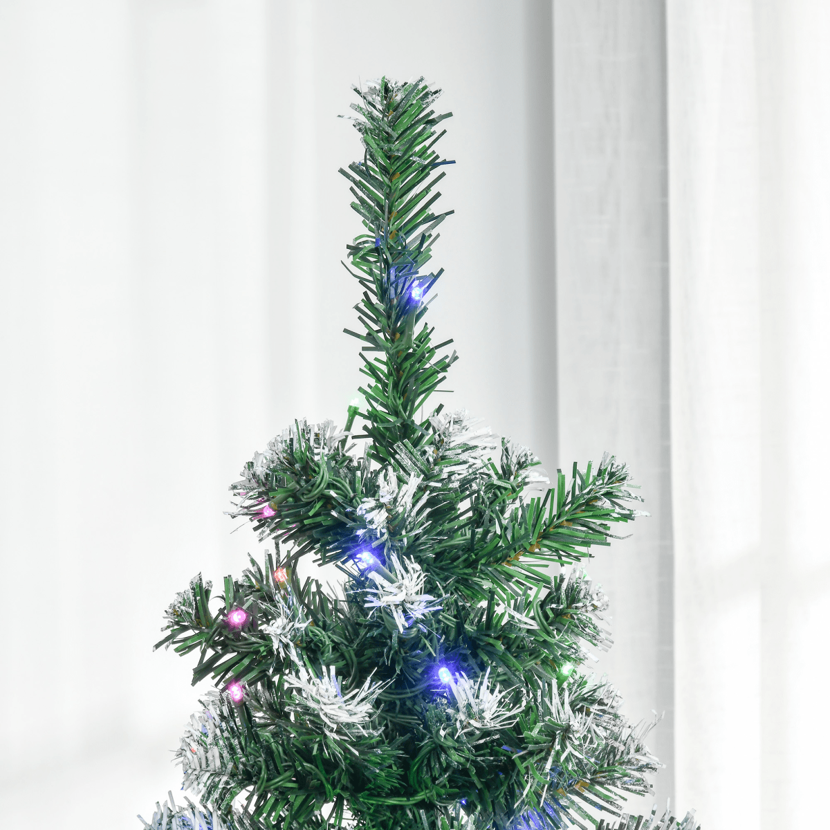 5FT Prelit Artificial Xmas Tree Holiday D��cor 250 Colourful LED Light - plants - express.com