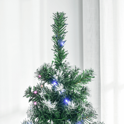 5FT Prelit Artificial Xmas Tree Holiday D��cor 250 Colourful LED Light - plants - express.com