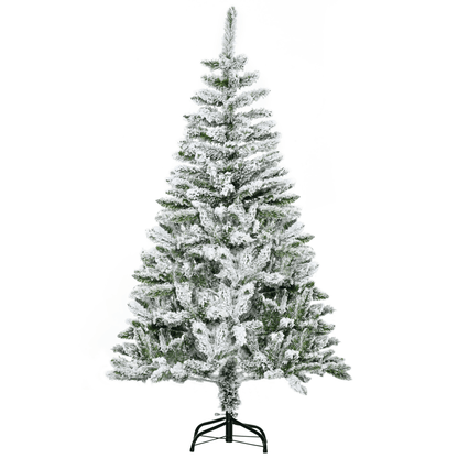 5ft Snow - Flocked Artificial Christmas Tree - Winter Wonderland Vibes! - plants - express.com