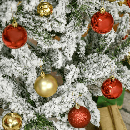 5ft Snow - Flocked Artificial Christmas Tree - Winter Wonderland Vibes! - plants - express.com