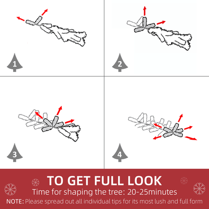 5ft Snow - Flocked Artificial Christmas Tree - Winter Wonderland Vibes! - plants - express.com